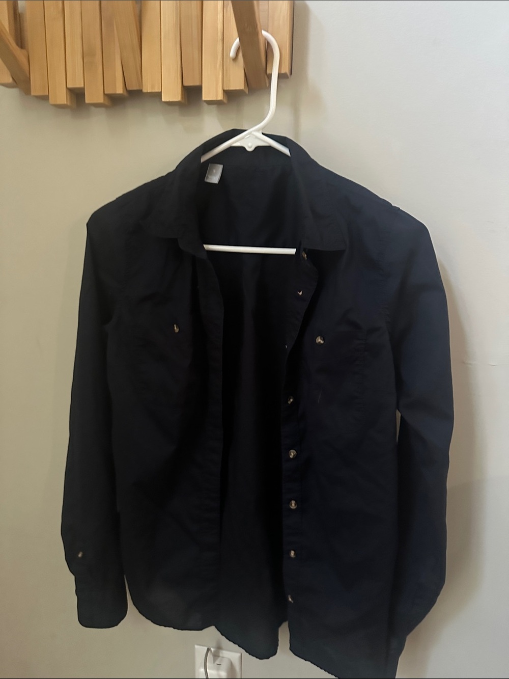 Lightweight Navy Shirt for Women - Unbranded